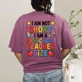 I'm Not Short I'm A Preschool Teacher Size Quote Women Women's Comfort Colors T-Shirt Back Print Berry I'm Not Short I'm A Preschool Teacher Size Quote Women Women's Comfort Colors T-Shirt Back Print Berry