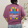 I'm Science Teacher Of Course I Have Problems Back To School Men Women Women's Comfort Colors T-Shirt Back Print Berry I'm Science Teacher Of Course I Have Problems Back To School Men Women Women's Comfort Colors T-Shirt Back Print Berry