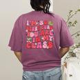 I'm So Berry Glad You Are Strawberry Elementary Teacher Women's Comfort Colors T-Shirt Back Print Berry