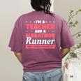 I'm A Teacher And A Marathon Runner Don't Underestimate Me Men Women Women's Comfort Colors T-Shirt Back Print Berry I'm A Teacher And A Marathon Runner Don't Underestimate Me Men Women Women's Comfort Colors T-Shirt Back Print Berry