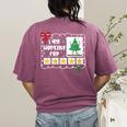 I'm Working For Christmas Break 5 Stars Christmas Teacher Women's Comfort Colors T-Shirt Back Print Berry I'm Working For Christmas Break 5 Stars Christmas Teacher Women's Comfort Colors T-Shirt Back Print Berry