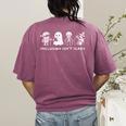 Inclusion Isn't Scary SLP Halloween Ghost Mummy Sped Teacher Women's Comfort Colors T-Shirt Back Print Berry Inclusion Isn't Scary SLP Halloween Ghost Mummy Sped Teacher Women's Comfort Colors T-Shirt Back Print Berry