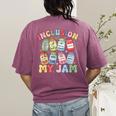 Inclusion Is My Jam SPED Teacher Special Education Life Women's Comfort Colors T-Shirt Back Print Berry Inclusion Is My Jam SPED Teacher Special Education Life Women's Comfort Colors T-Shirt Back Print Berry