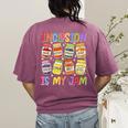 Inclusion Is My Jam SPED Teacher Special Education Teacher Women's Comfort Colors T-Shirt Back Print Berry Inclusion Is My Jam SPED Teacher Special Education Teacher Women's Comfort Colors T-Shirt Back Print Berry