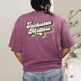 Inclusion Matters Retro Special Education Teacher Women Women's Comfort Colors T-Shirt Back Print Berry Inclusion Matters Retro Special Education Teacher Women Women's Comfort Colors T-Shirt Back Print Berry