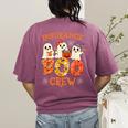 Insurance Boo Crew Halloween Spooky Costume Teacher Women's Comfort Colors T-Shirt Back Print Berry Insurance Boo Crew Halloween Spooky Costume Teacher Women's Comfort Colors T-Shirt Back Print Berry