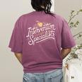 Intervention Teacher Intervention Specialist Women's Comfort Colors T-Shirt Back Print Berry Intervention Teacher Intervention Specialist Women's Comfort Colors T-Shirt Back Print Berry