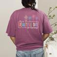 It's a Beautiful Day For Learning Teacher Students Women Women's Comfort Colors T-Shirt Back Print Berry It's a Beautiful Day For Learning Teacher Students Women Women's Comfort Colors T-Shirt Back Print Berry