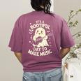 It's A Bootiful Day To Make Music Halloween Music Teacher Women's Comfort Colors T-Shirt Back Print Berry It's A Bootiful Day To Make Music Halloween Music Teacher Women's Comfort Colors T-Shirt Back Print Berry