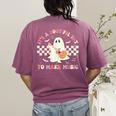It's A Bootiful Day To Make Music Teacher Musician Halloween For Men Women Kids Women's Comfort Colors T-Shirt Back Print Berry It's A Bootiful Day To Make Music Teacher Musician Halloween For Men Women Kids Women's Comfort Colors T-Shirt Back Print Berry