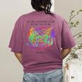 It's Fine Everything Is Fine I'm Fine Pre K Teacher Life For Men Women Girls Kids Women's Comfort Colors T-Shirt Back Print Berry