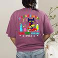 It's A Good-Day To Teach Tiny Humans Pre-K Cat Teacher Lover Women's Comfort Colors T-Shirt Back Print Berry It's A Good-Day To Teach Tiny Humans Pre-K Cat Teacher Lover Women's Comfort Colors T-Shirt Back Print Berry