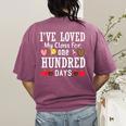 I'Ve Loved My Class For 100 Days Of School 100th Day Teacher Women's Comfort Colors T-Shirt Back Print Berry I'Ve Loved My Class For 100 Days Of School 100th Day Teacher Women's Comfort Colors T-Shirt Back Print Berry