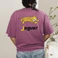 J Is For Jaguar ABC Alphabet T-Shirt For Teachers Students Women's Comfort Colors T-Shirt Back Print Berry J Is For Jaguar ABC Alphabet T-Shirt For Teachers Students Women's Comfort Colors T-Shirt Back Print Berry