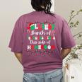 Jolliest Bunch Of Teachers Aides This Side Of Homeroom Women's Comfort Colors T-Shirt Back Print Berry