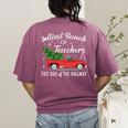 Jolliest Bunch Of Teachers This Side Of The Hallway Women's Comfort Colors T-Shirt Back Print Berry Jolliest Bunch Of Teachers This Side Of The Hallway Women's Comfort Colors T-Shirt Back Print Berry