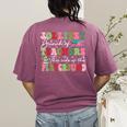 Jolliest Bunch Of Teachers This Side Of The Playground X-Mas Women's Comfort Colors T-Shirt Back Print Berry Jolliest Bunch Of Teachers This Side Of The Playground X-Mas Women's Comfort Colors T-Shirt Back Print Berry