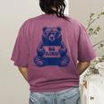 Be Kind For Teacher Kindness Women Men Women's Comfort Colors T-Shirt Back Print Berry Be Kind For Teacher Kindness Women Men Women's Comfort Colors T-Shirt Back Print Berry