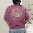 Kindergarten Dream Team Back To School Teacher Flower For Men Women Girls Kids Women's Comfort Colors T-Shirt Back Print Berry Kindergarten Dream Team Back To School Teacher Flower For Men Women Girls Kids Women's Comfort Colors T-Shirt Back Print Berry