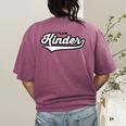 Kindergarten TEAM School Teacher Kinder Baseball-Style Shirt Women's Comfort Colors T-Shirt Back Print Berry Kindergarten TEAM School Teacher Kinder Baseball-Style Shirt Women's Comfort Colors T-Shirt Back Print Berry