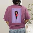 La Maestra Mexican Bingo Card Teacher Lottery Card Women's Comfort Colors T-Shirt Back Print Berry La Maestra Mexican Bingo Card Teacher Lottery Card Women's Comfort Colors T-Shirt Back Print Berry