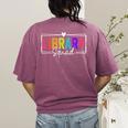 Library Squad Team Librarian Teacher Book Lover Women's Comfort Colors T-Shirt Back Print Berry Library Squad Team Librarian Teacher Book Lover Women's Comfort Colors T-Shirt Back Print Berry