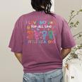 I Love My Job For All The Little Reasons Teacher Women's Comfort Colors T-Shirt Back Print Berry I Love My Job For All The Little Reasons Teacher Women's Comfort Colors T-Shirt Back Print Berry
