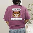 I Love Math It Makes People Cry Math Teacher Women's Comfort Colors T-Shirt Back Print Berry I Love Math It Makes People Cry Math Teacher Women's Comfort Colors T-Shirt Back Print Berry
