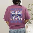 Maestra El Salvador Coquette Bow Hispanic Spanish Teacher Women's Comfort Colors T-Shirt Back Print Berry Maestra El Salvador Coquette Bow Hispanic Spanish Teacher Women's Comfort Colors T-Shirt Back Print Berry