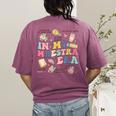 In My Maestra Era Spanish Bilingual Teacher First Day Women's Comfort Colors T-Shirt Back Print Berry In My Maestra Era Spanish Bilingual Teacher First Day Women's Comfort Colors T-Shirt Back Print Berry