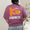 Matching Unity Day Orange Teacher Kindness Antibulliyng 2023 For Men Women Kids Women's Comfort Colors T-Shirt Back Print Berry Matching Unity Day Orange Teacher Kindness Antibulliyng 2023 For Men Women Kids Women's Comfort Colors T-Shirt Back Print Berry