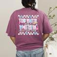 The Math Aint Mathin Meme Show Your Work Floral Math Teacher Women's Comfort Colors T-Shirt Back Print Berry The Math Aint Mathin Meme Show Your Work Floral Math Teacher Women's Comfort Colors T-Shirt Back Print Berry