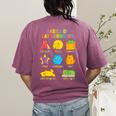 Math Cat Geometry Back To School Mathematics Teacher Women's Comfort Colors T-Shirt Back Print Berry Math Cat Geometry Back To School Mathematics Teacher Women's Comfort Colors T-Shirt Back Print Berry