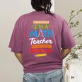 Math Teacher I Am A Math Teacher Of Course I Have Problems Women's Comfort Colors T-Shirt Back Print Berry Math Teacher I Am A Math Teacher Of Course I Have Problems Women's Comfort Colors T-Shirt Back Print Berry
