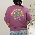Meowcrobiology Cats Microbiology Science Teacher Women's Comfort Colors T-Shirt Back Print Berry Meowcrobiology Cats Microbiology Science Teacher Women's Comfort Colors T-Shirt Back Print Berry