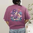 Microscope Flower Butterfly Biology Science Teacher Student Women's Comfort Colors T-Shirt Back Print Berry Microscope Flower Butterfly Biology Science Teacher Student Women's Comfort Colors T-Shirt Back Print Berry