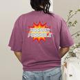 Mission Possible Motivational Inspirational School Teacher Women's Comfort Colors T-Shirt Back Print Berry Mission Possible Motivational Inspirational School Teacher Women's Comfort Colors T-Shirt Back Print Berry