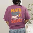 Motivational Math Test Day Shirt Testing Shirts For Teachers Women's Comfort Colors T-Shirt Back Print Berry Motivational Math Test Day Shirt Testing Shirts For Teachers Women's Comfort Colors T-Shirt Back Print Berry