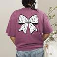 Music Notes Coquette Bow Music Teacher School Musician Band Women's Comfort Colors T-Shirt Back Print Berry Music Notes Coquette Bow Music Teacher School Musician Band Women's Comfort Colors T-Shirt Back Print Berry
