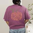 Music Notes Pumpkin Fall Music Teacher Autumn Halloween Women's Comfort Colors T-Shirt Back Print Berry Music Notes Pumpkin Fall Music Teacher Autumn Halloween Women's Comfort Colors T-Shirt Back Print Berry