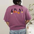 Music Notes Pumpkin Music Teacher Musician Fall Halloween Men Women Kids Women's Comfort Colors T-Shirt Back Print Berry Music Notes Pumpkin Music Teacher Musician Fall Halloween Men Women Kids Women's Comfort Colors T-Shirt Back Print Berry