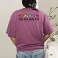 Music Teacher Hearts Music Teaching Women's Comfort Colors T-Shirt Back Print Berry Music Teacher Hearts Music Teaching Women's Comfort Colors T-Shirt Back Print Berry