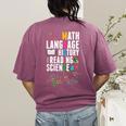 Music Teacher Music Math Language History Reading Science Women's Comfort Colors T-Shirt Back Print Berry Music Teacher Music Math Language History Reading Science Women's Comfort Colors T-Shirt Back Print Berry