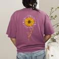 Music Teacher Shirt Sunflower Music Notes Musician Singer Women's Comfort Colors T-Shirt Back Print Berry Music Teacher Shirt Sunflower Music Notes Musician Singer Women's Comfort Colors T-Shirt Back Print Berry