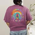 Musical Teacher Teaching Music Is My Jam Rainbow Tie Dye Women's Comfort Colors T-Shirt Back Print Berry Musical Teacher Teaching Music Is My Jam Rainbow Tie Dye Women's Comfort Colors T-Shirt Back Print Berry