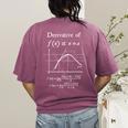Nerdy Definition Of Derivative Limit Calculus Math Teacher Women's Comfort Colors T-Shirt Back Print Berry Nerdy Definition Of Derivative Limit Calculus Math Teacher Women's Comfort Colors T-Shirt Back Print Berry