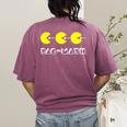 Nerdy Pac-Math Nom Retro Game Precalculus Math Teacher Women's Comfort Colors T-Shirt Back Print Berry Nerdy Pac-Math Nom Retro Game Precalculus Math Teacher Women's Comfort Colors T-Shirt Back Print Berry
