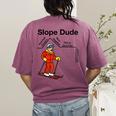 Nerdy Slope Dude Geometry Algebra Math Teacher Women's Comfort Colors T-Shirt Back Print Berry Nerdy Slope Dude Geometry Algebra Math Teacher Women's Comfort Colors T-Shirt Back Print Berry