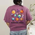 Neurodiverse Universe Space Planet Special Education Teacher Women's Comfort Colors T-Shirt Back Print Berry
