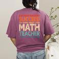 If You Have No Success At First Try It With a Fun Maths Teacher Women's Comfort Colors T-Shirt Back Print Berry If You Have No Success At First Try It With a Fun Maths Teacher Women's Comfort Colors T-Shirt Back Print Berry